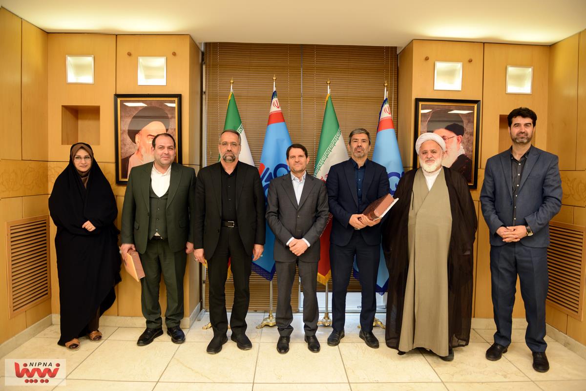 آیین تکریم و معارفه فرمانده بسیج شرکت ملی صنایع پتروشیمی 26