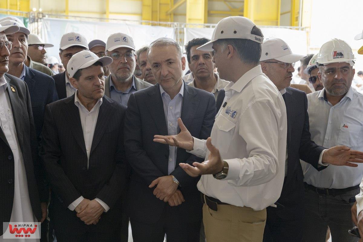 افتتاح فاز نخست نیروگاه گازی مکران 35