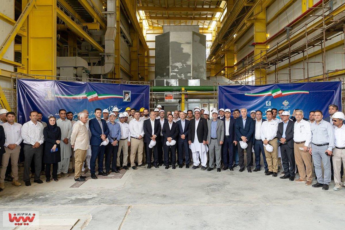 افتتاح فاز نخست نیروگاه گازی مکران 6