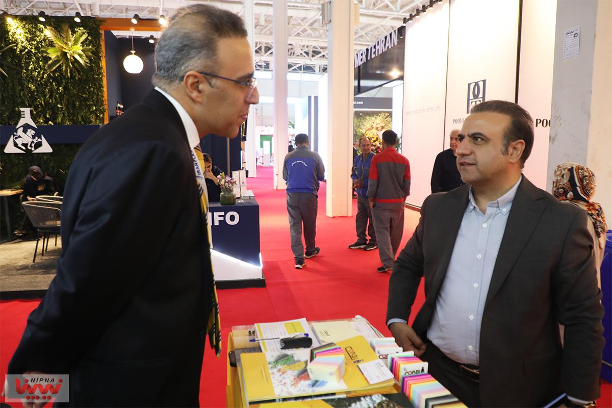 بازدید مدیر توسعه صنایع پایین دستی در چهارمین روز از نوزدهمین نمایشگاه بین المللی ایران پلاست 16