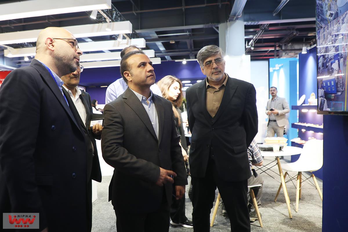 بازدید مدیر توسعه صنایع پایین دستی در چهارمین روز از نوزدهمین نمایشگاه بین المللی ایران پلاست 13