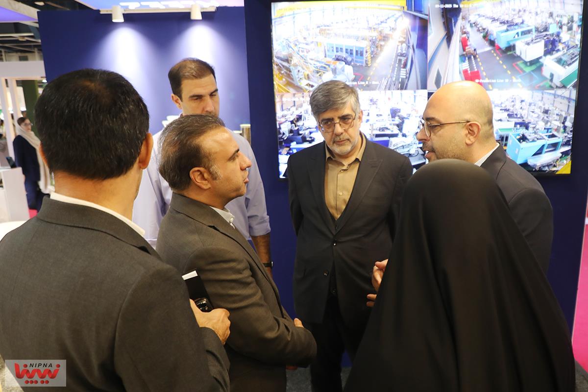 بازدید مدیر توسعه صنایع پایین دستی در چهارمین روز از نوزدهمین نمایشگاه بین المللی ایران پلاست 11