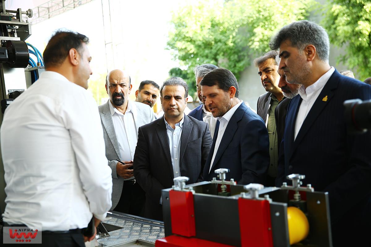 بازدید دکتر حسن عباس زاده معاون وزیر نفت و مدیرعامل شرکت ملی صنایع پتروشیمی در روز سوم از نوزدهمین نمایشگاه بین المللی ایران پلاست 23