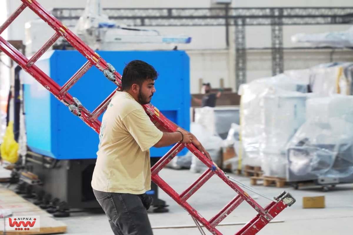 روز اول ساخت و ساز نوزدهمین نمایشگاه بین المللی ایران پلاست 19