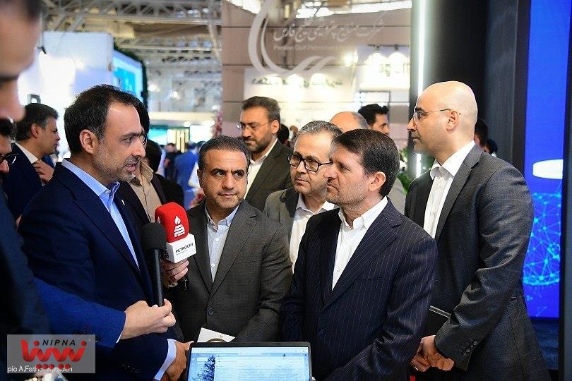 بازدید مدیرعامل شرکت ملی صنایع پتروشیمی از سالن 8 و 9 و غرفه NPC در نوزدهمین نمایشگاه بین المللی ایران پلاست_ بخش دوم 39