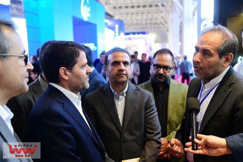 بازدید مدیرعامل شرکت ملی صنایع پتروشیمی از سالن 8 و 9 و غرفه NPC در نوزدهمین نمایشگاه بین المللی ایران پلاست_ بخش دوم 38