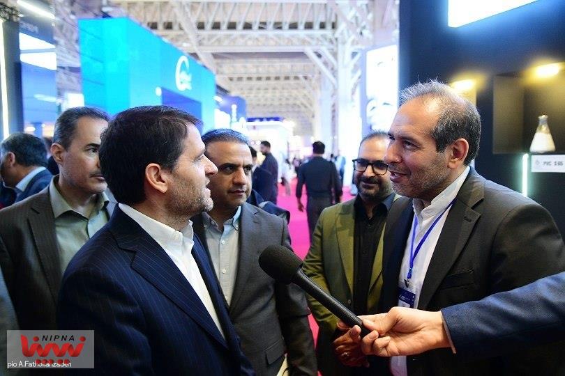 بازدید مدیرعامل شرکت ملی صنایع پتروشیمی از سالن 8 و 9 و غرفه NPC در نوزدهمین نمایشگاه بین المللی ایران پلاست_ بخش دوم 36