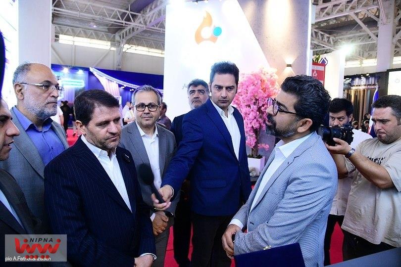 بازدید مدیرعامل شرکت ملی صنایع پتروشیمی از سالن 8 و 9 و غرفه NPC در نوزدهمین نمایشگاه بین المللی ایران پلاست_ بخش دوم 33