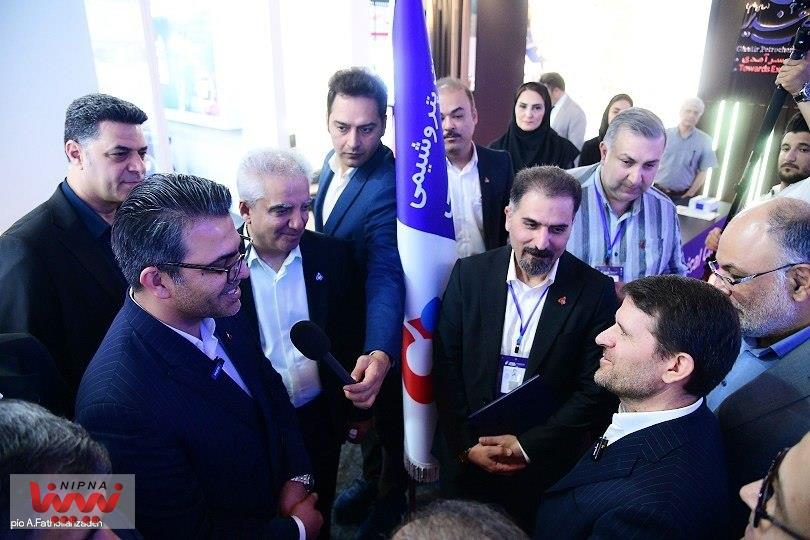 بازدید مدیرعامل شرکت ملی صنایع پتروشیمی از سالن 8 و 9 و غرفه NPC در نوزدهمین نمایشگاه بین المللی ایران پلاست_ بخش دوم 28