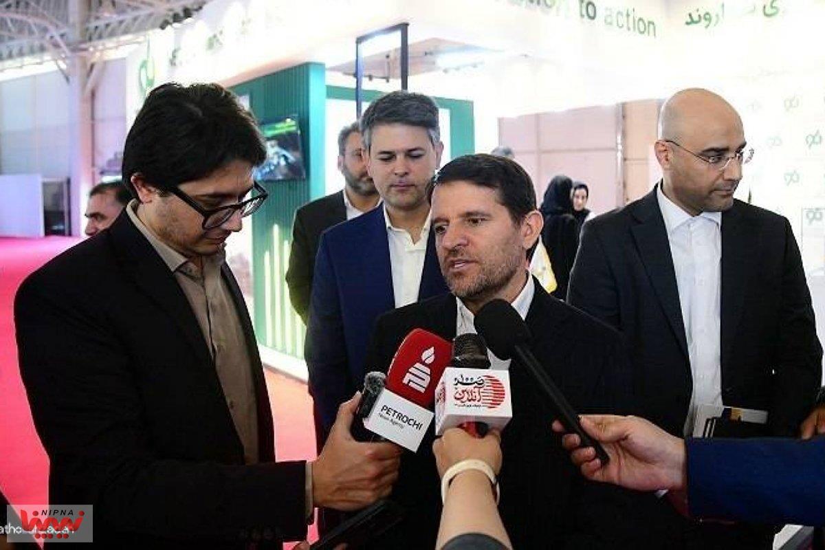 بازدید مدیرعامل شرکت ملی صنایع پتروشیمی از سالن 8 و 9 و غرفه NPC در نوزدهمین نمایشگاه بین المللی ایران پلاست_ بخش دوم 1