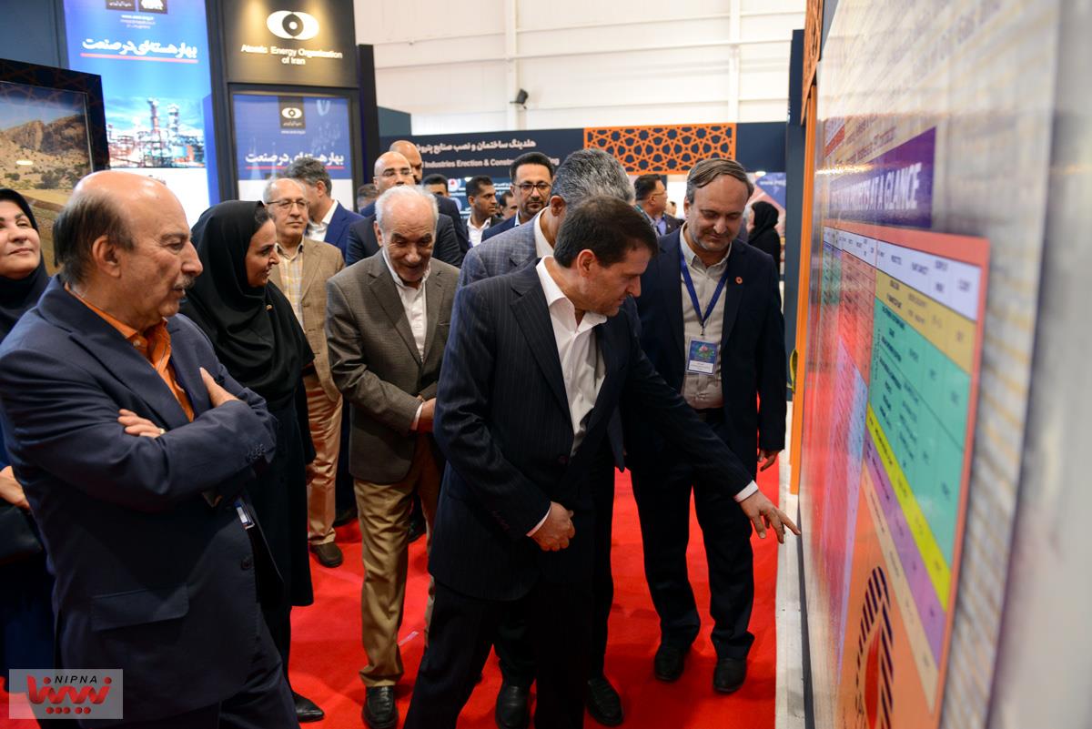 افتتاح و بازدید هجدهمین نمایشگاه نفت، گاز و پتروشیمی شیراز توسط حسن عباس زاده 25