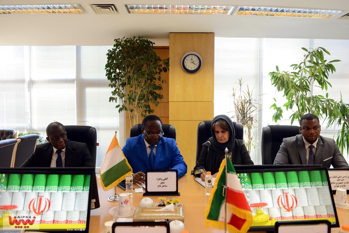 دیدار معاون وزیر نفت و مدیرعامل شرکت ملی صنایع پتروشیمی با سفیر ساحل عاج 21