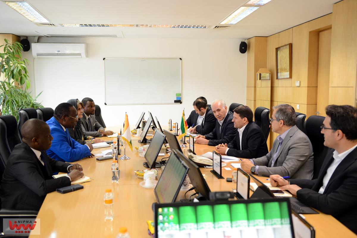 دیدار معاون وزیر نفت و مدیرعامل شرکت ملی صنایع پتروشیمی با سفیر ساحل عاج 14