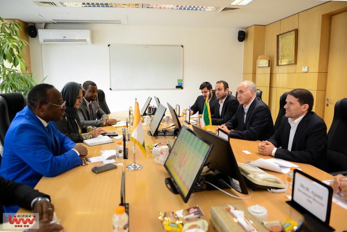 دیدار معاون وزیر نفت و مدیرعامل شرکت ملی صنایع پتروشیمی با سفیر ساحل عاج 13