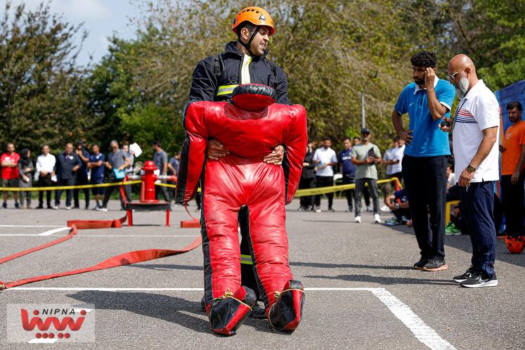 ششمین دوره ارزیابی آمادگی عملیاتی _ تخصصی آتش نشانان وزارت نفت 30