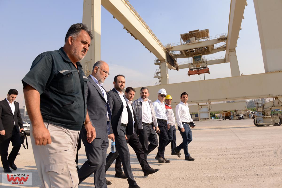 گزارش تصویری بازدید معاون وزیر نفت و مدیرعامل شرکت ملی صنایع پتروشیمی از شرکت پایانه ها و مخازن و پتروشیمی نوری 32