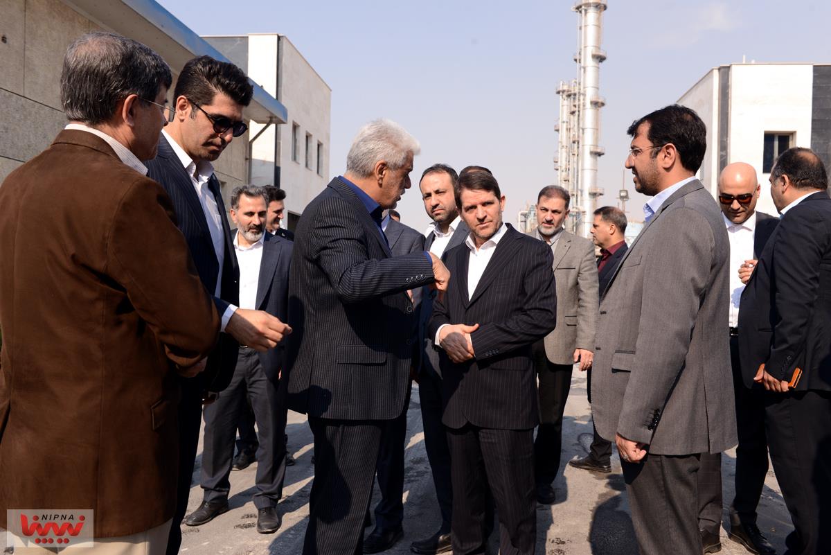 گزارش تصویری بازدید معاون وزیر نفت و مدیرعامل شرکت ملی صنایع پتروشیمی از پتروشیمی کیمیا صنایع دالاهو و پتروشیمی هنگام 12