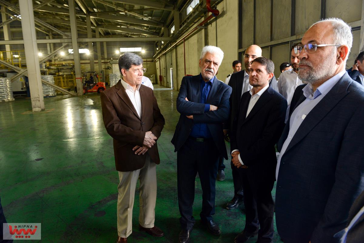 گزارش تصویری بازدید معاون وزیر نفت و مدیرعامل شرکت ملی صنایع پتروشیمی از پتروشیمی کیمیا صنایع دالاهو و پتروشیمی هنگام 8