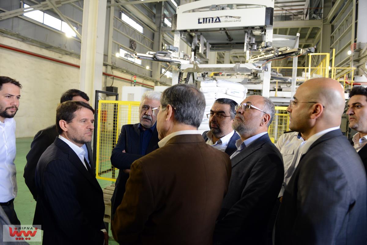 گزارش تصویری بازدید معاون وزیر نفت و مدیرعامل شرکت ملی صنایع پتروشیمی از پتروشیمی کیمیا صنایع دالاهو و پتروشیمی هنگام 7