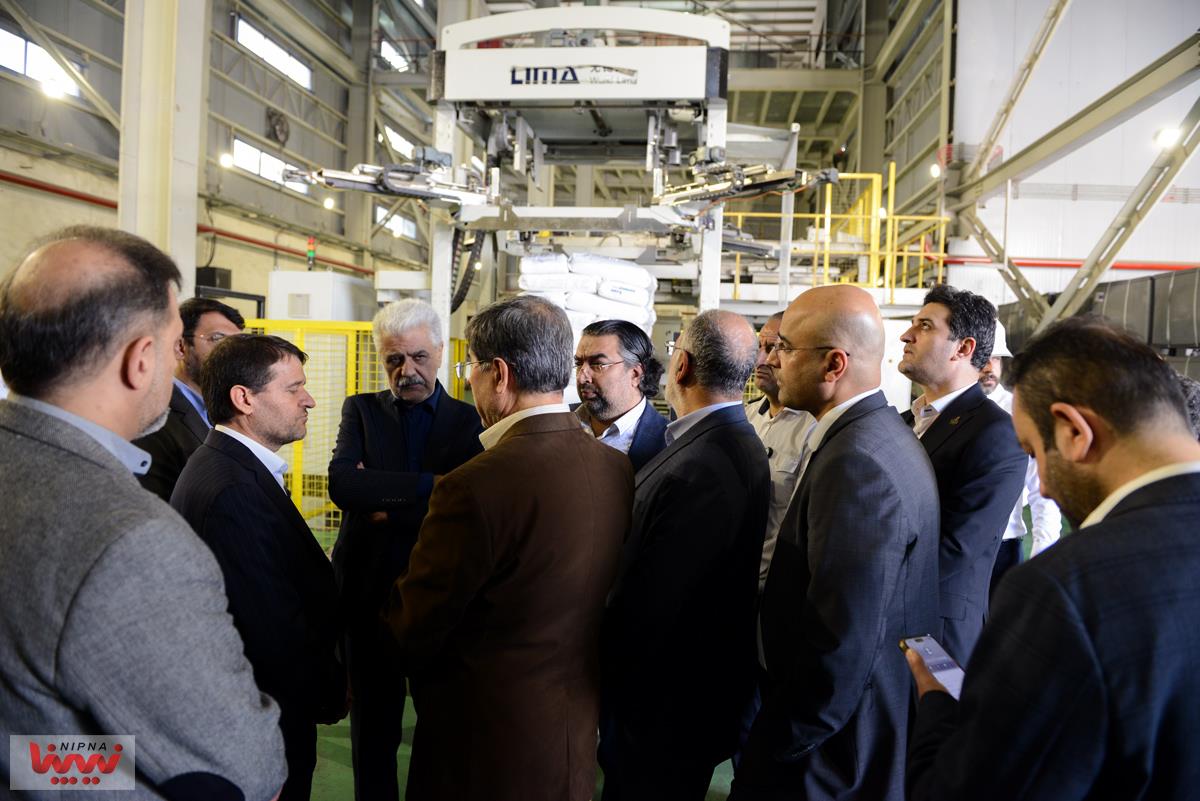 گزارش تصویری بازدید معاون وزیر نفت و مدیرعامل شرکت ملی صنایع پتروشیمی از پتروشیمی کیمیا صنایع دالاهو و پتروشیمی هنگام 6