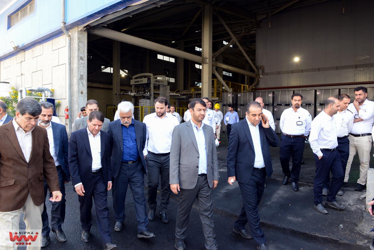 گزارش تصویری بازدید معاون وزیر نفت و مدیرعامل شرکت ملی صنایع پتروشیمی از پتروشیمی کیمیا صنایع دالاهو و پتروشیمی هنگام 2