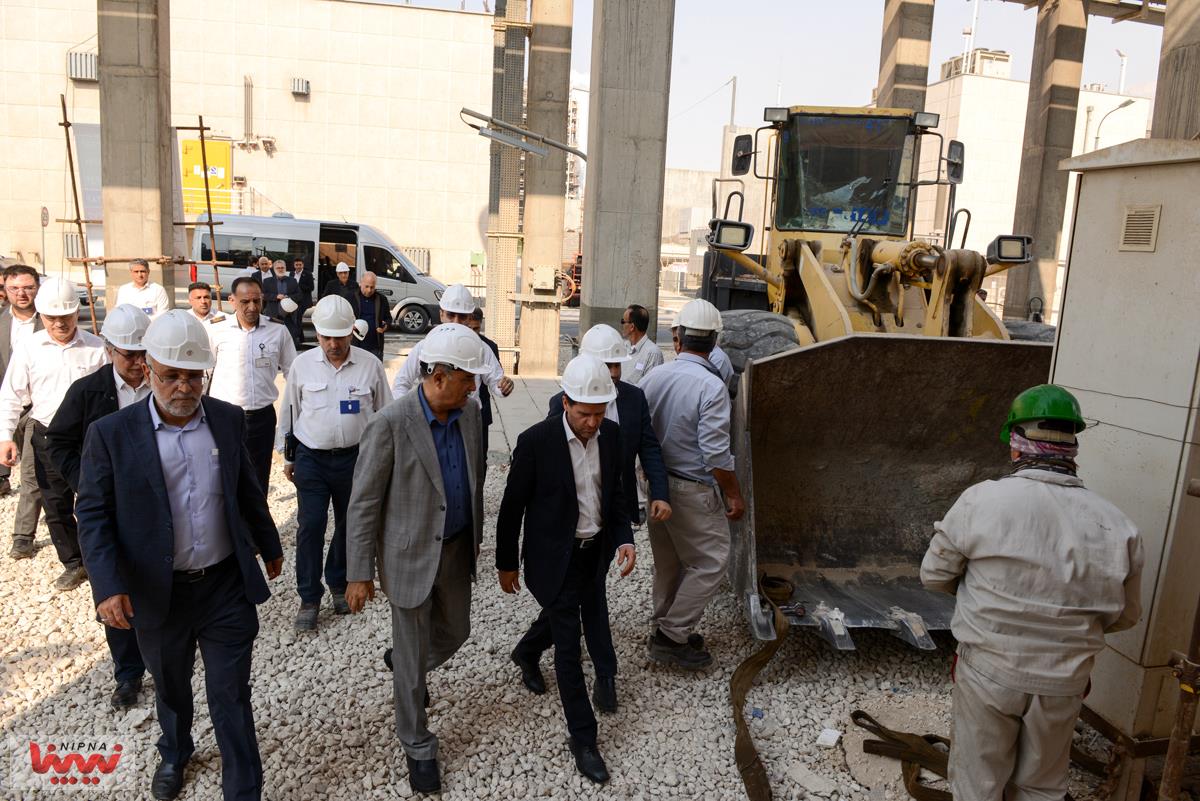 گزارش تصویری بازدید معاون وزیر نفت و مدیرعامل شرکت ملی صنایع پتروشیمی از پتروشیمی بوشهر و امضای تفاهم نامه بین شرکت پژوهش و فناوری و پتروشیمی بوشهر 22