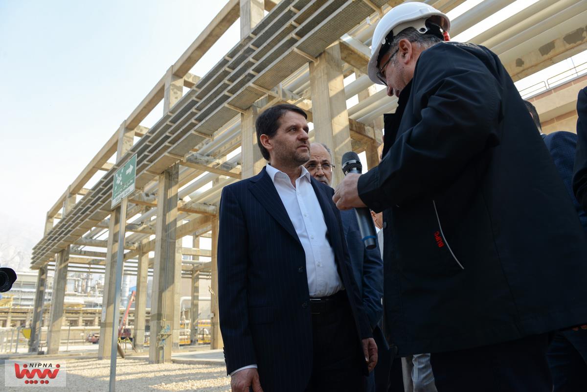 گزارش تصویری بازدید معاون وزیر نفت و مدیرعامل شرکت ملی صنایع پتروشیمی از پتروشیمی بوشهر و امضای تفاهم نامه بین شرکت پژوهش و فناوری و پتروشیمی بوشهر 14