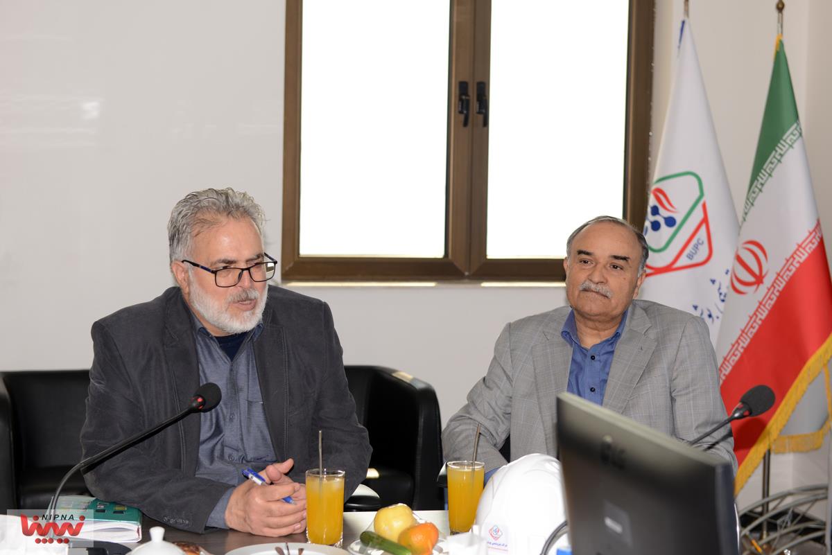 گزارش تصویری بازدید معاون وزیر نفت و مدیرعامل شرکت ملی صنایع پتروشیمی از پتروشیمی بوشهر و امضای تفاهم نامه بین شرکت پژوهش و فناوری و پتروشیمی بوشهر 6