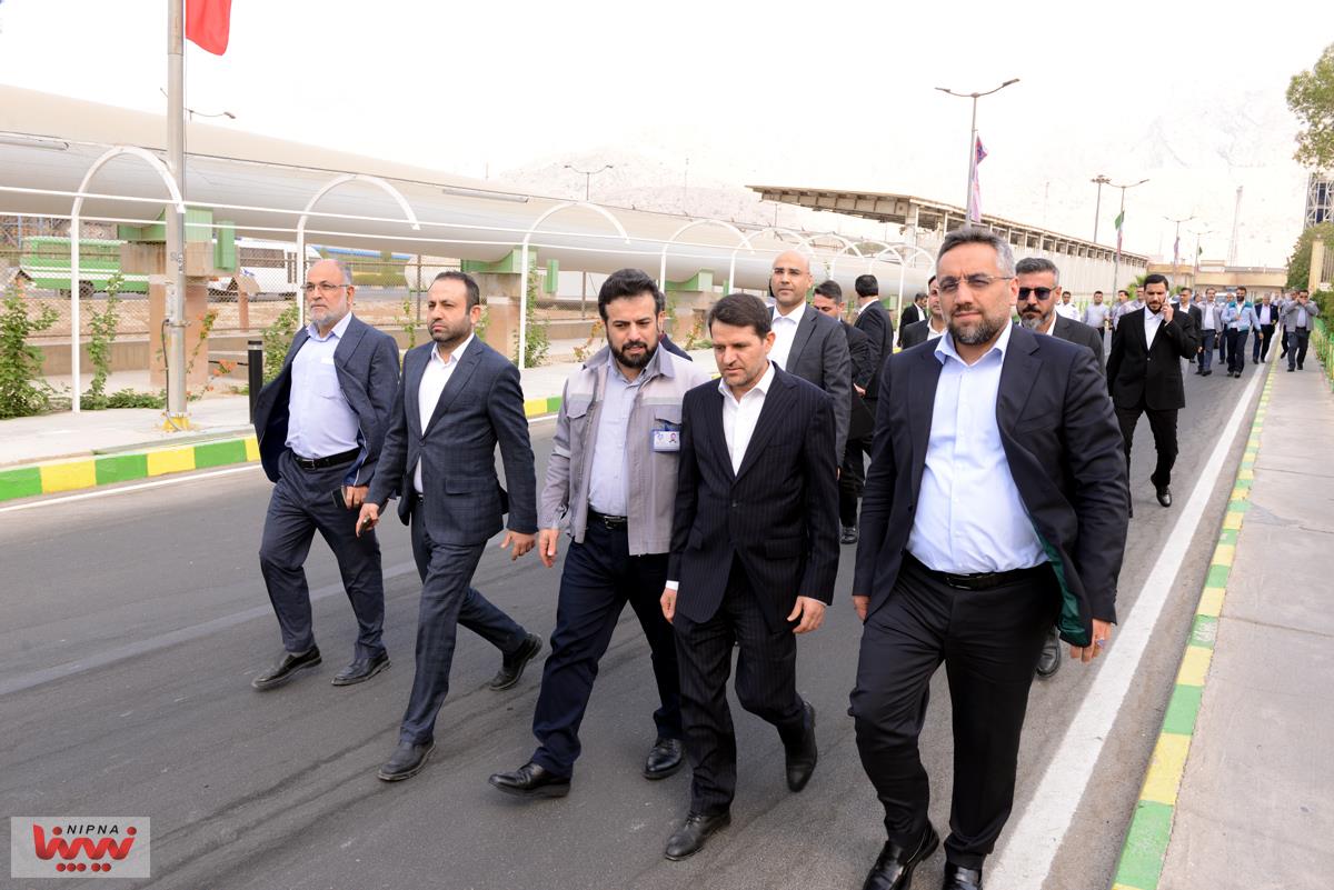 گزارش تصویری بازدید معاون وزیر نفت و مدیرعامل شرکت ملی صنایع پتروشیمی از پتروشیمی زاگرس و امضای تفاهم نامه بین پتروشیمی زاگرس و پتروشیمی مبین انرژی خلیج فارس 13