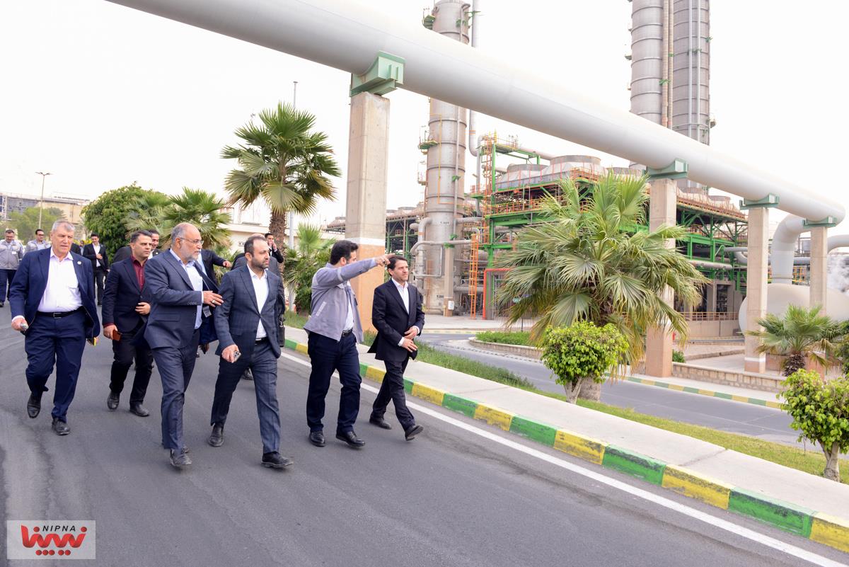 گزارش تصویری بازدید معاون وزیر نفت و مدیرعامل شرکت ملی صنایع پتروشیمی از پتروشیمی زاگرس و امضای تفاهم نامه بین پتروشیمی زاگرس و پتروشیمی مبین انرژی خلیج فارس 9