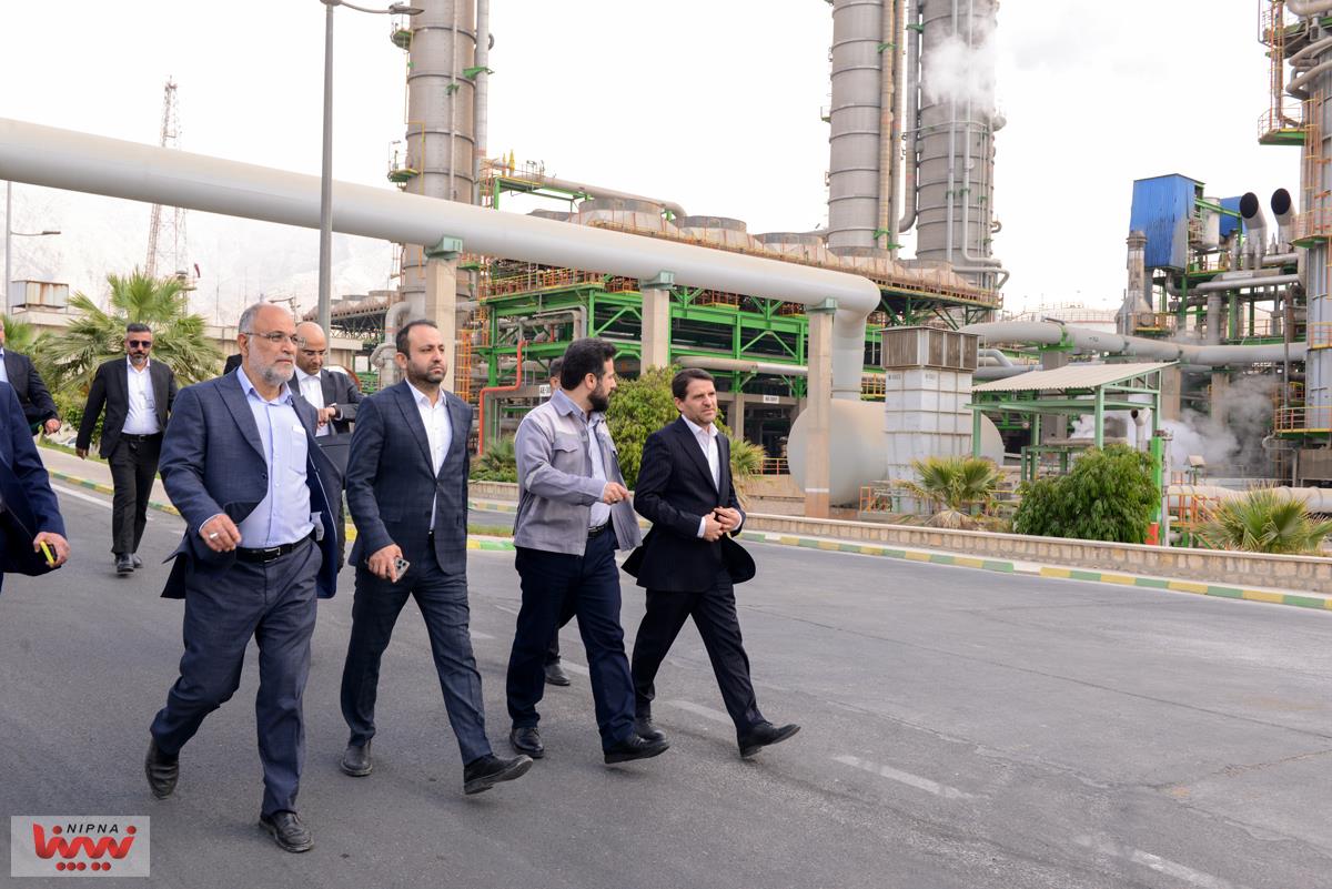 گزارش تصویری بازدید معاون وزیر نفت و مدیرعامل شرکت ملی صنایع پتروشیمی از پتروشیمی زاگرس و امضای تفاهم نامه بین پتروشیمی زاگرس و پتروشیمی مبین انرژی خلیج فارس 7