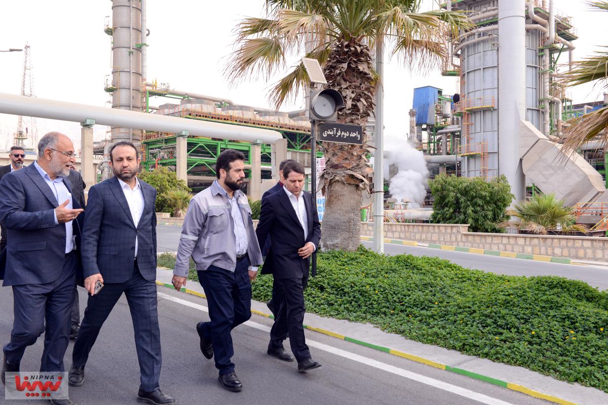 گزارش تصویری بازدید معاون وزیر نفت و مدیرعامل شرکت ملی صنایع پتروشیمی از پتروشیمی زاگرس و امضای تفاهم نامه بین پتروشیمی زاگرس و پتروشیمی مبین انرژی خلیج فارس 5