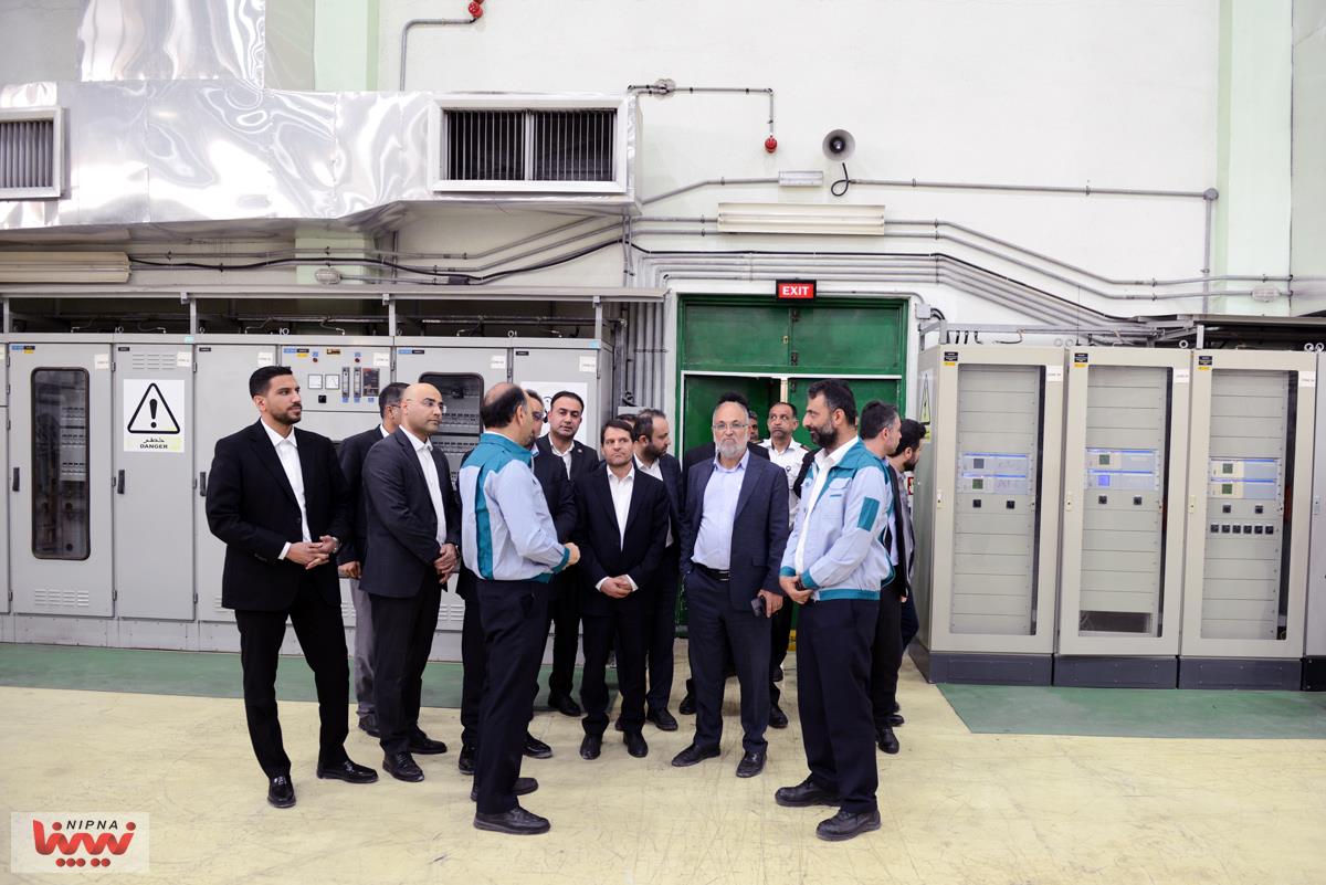 گزارش تصویری بازدید معاون وزیر نفت و مدیرعامل شرکت ملی صنایع پتروشیمی از پتروشیمی مبین انرژی خلیج فارس 8