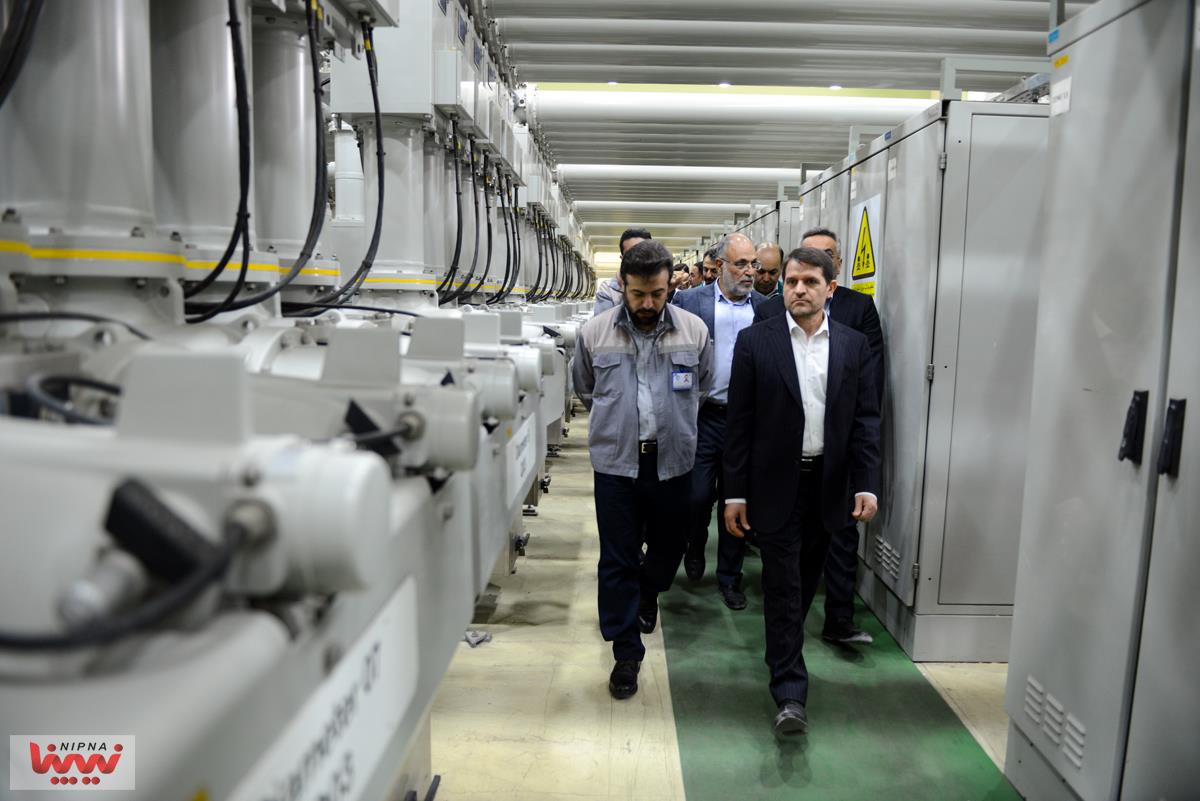 گزارش تصویری بازدید معاون وزیر نفت و مدیرعامل شرکت ملی صنایع پتروشیمی از پتروشیمی مبین انرژی خلیج فارس 3