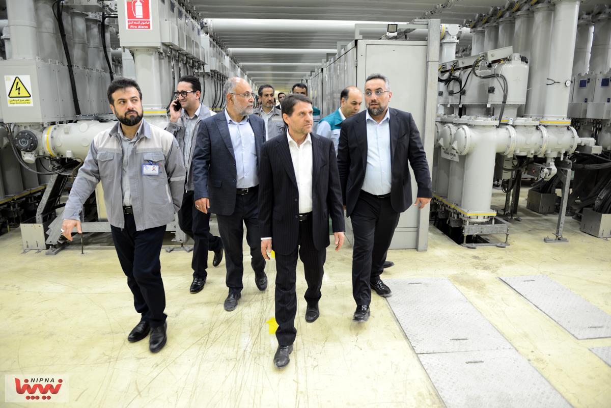 گزارش تصویری بازدید معاون وزیر نفت و مدیرعامل شرکت ملی صنایع پتروشیمی از پتروشیمی مبین انرژی خلیج فارس 2