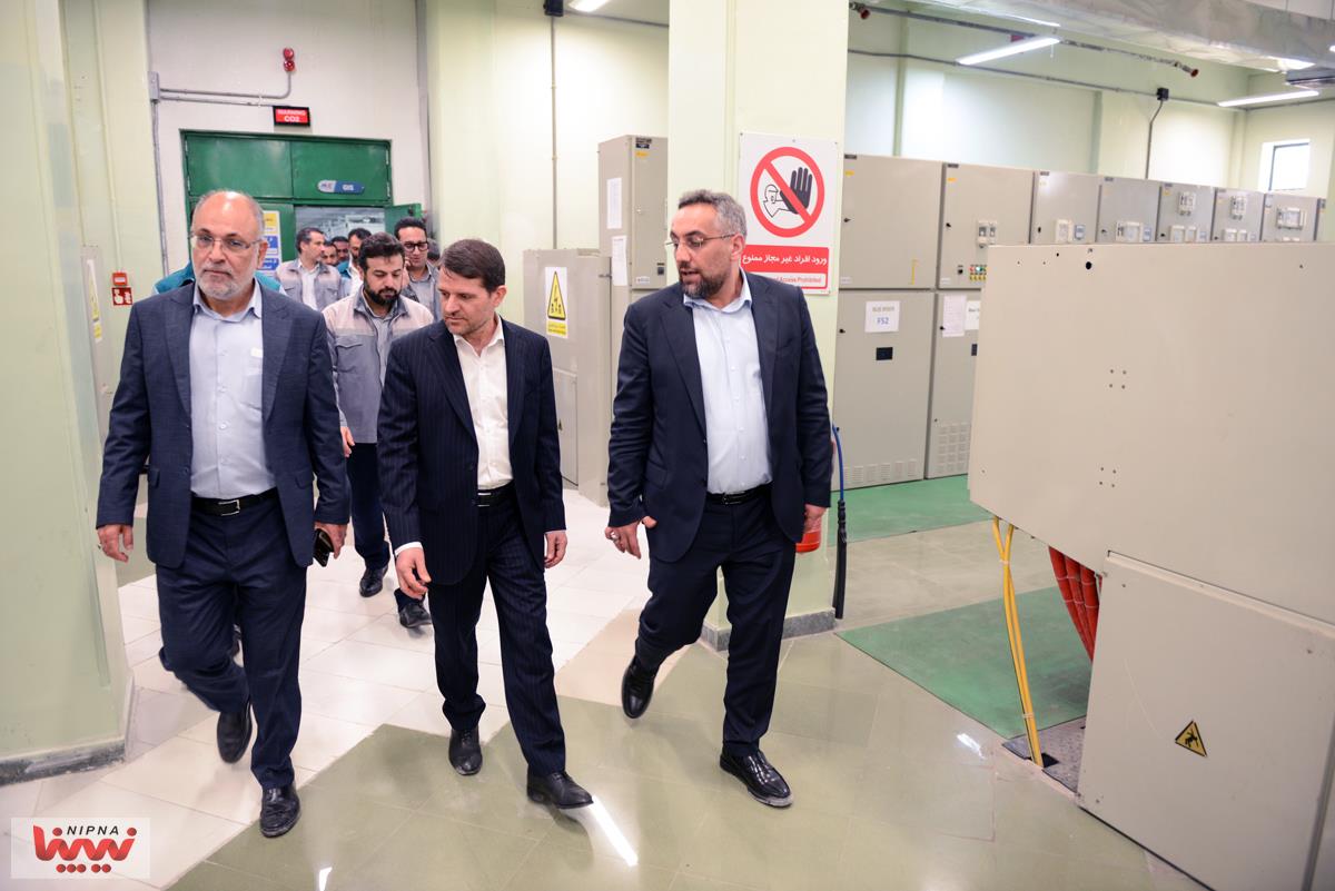 گزارش تصویری بازدید معاون وزیر نفت و مدیرعامل شرکت ملی صنایع پتروشیمی از پتروشیمی مبین انرژی خلیج فارس 1