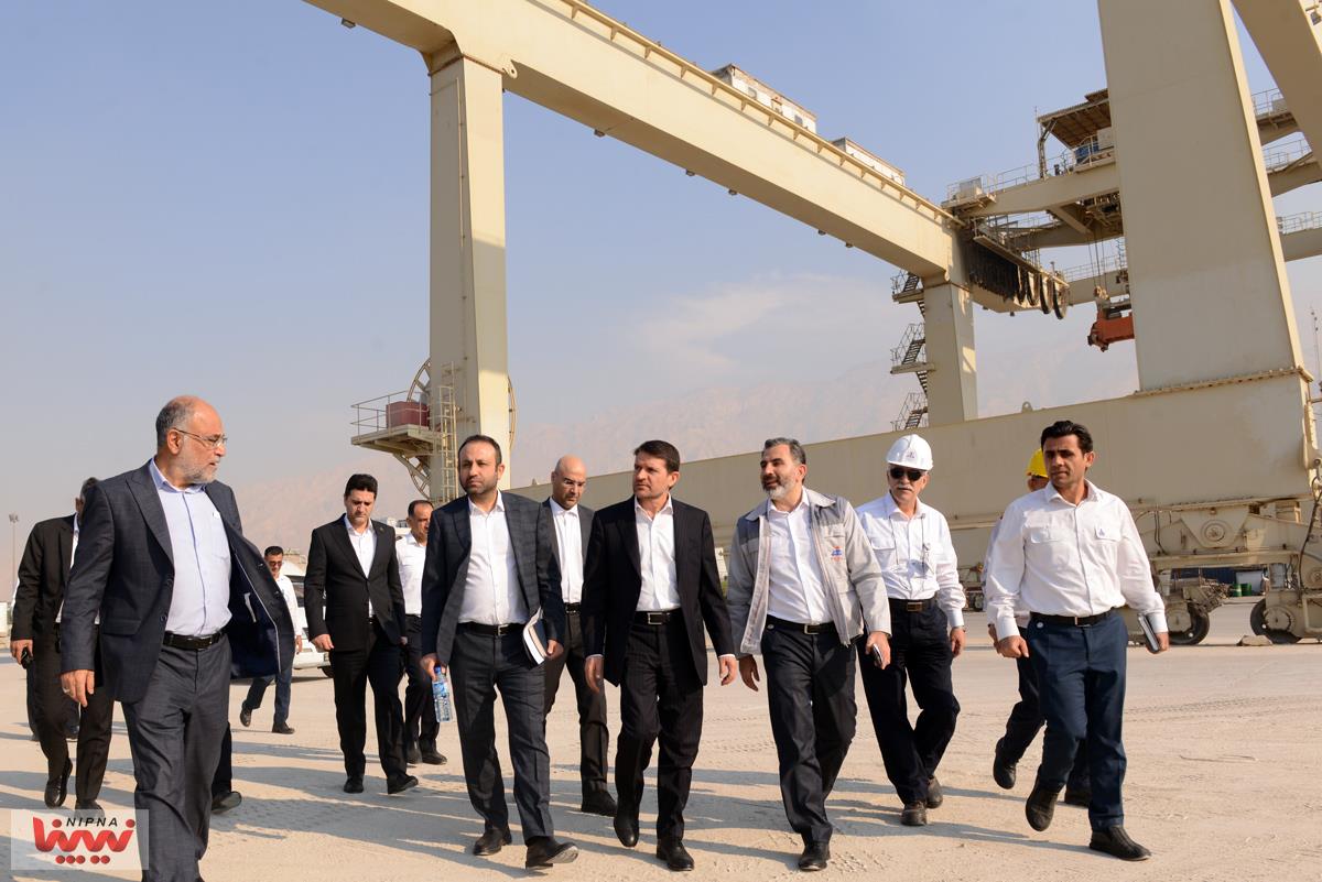 گزارش تصویری بازدید معاون وزیر نفت و مدیرعامل شرکت ملی صنایع پتروشیمی از شرکت پایانه ها و مخازن و پتروشیمی نوری