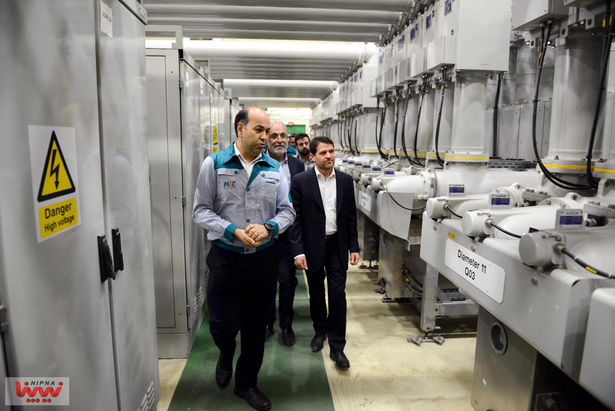 گزارش تصویری بازدید معاون وزیر نفت و مدیرعامل شرکت ملی صنایع پتروشیمی از پتروشیمی مبین انرژی خلیج فارس