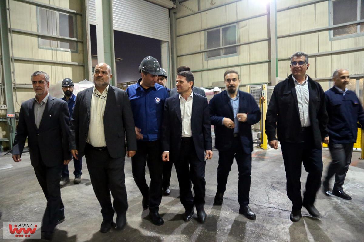 گزارش تصویری بازدید معاون وزیر نفت و مدیرعامل شرکت ملی صنایع پتروشیمی از پتروشیمی آبادان 11
