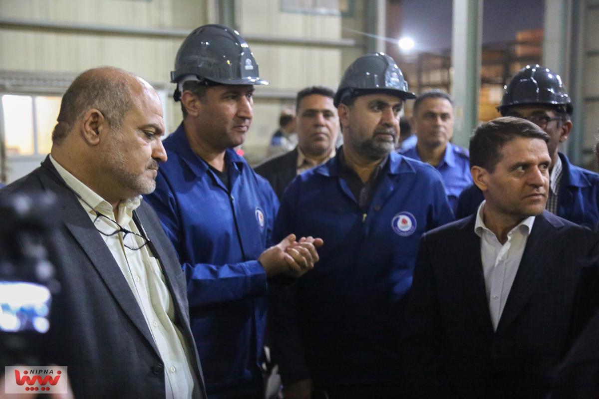گزارش تصویری بازدید معاون وزیر نفت و مدیرعامل شرکت ملی صنایع پتروشیمی از پتروشیمی آبادان 8