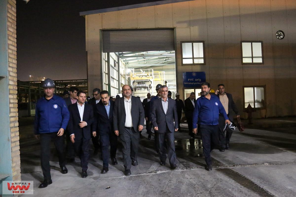 گزارش تصویری بازدید معاون وزیر نفت و مدیرعامل شرکت ملی صنایع پتروشیمی از پتروشیمی آبادان 6