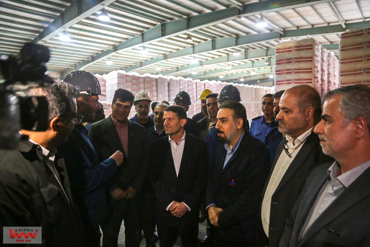 گزارش تصویری بازدید معاون وزیر نفت و مدیرعامل شرکت ملی صنایع پتروشیمی از پتروشیمی آبادان 4