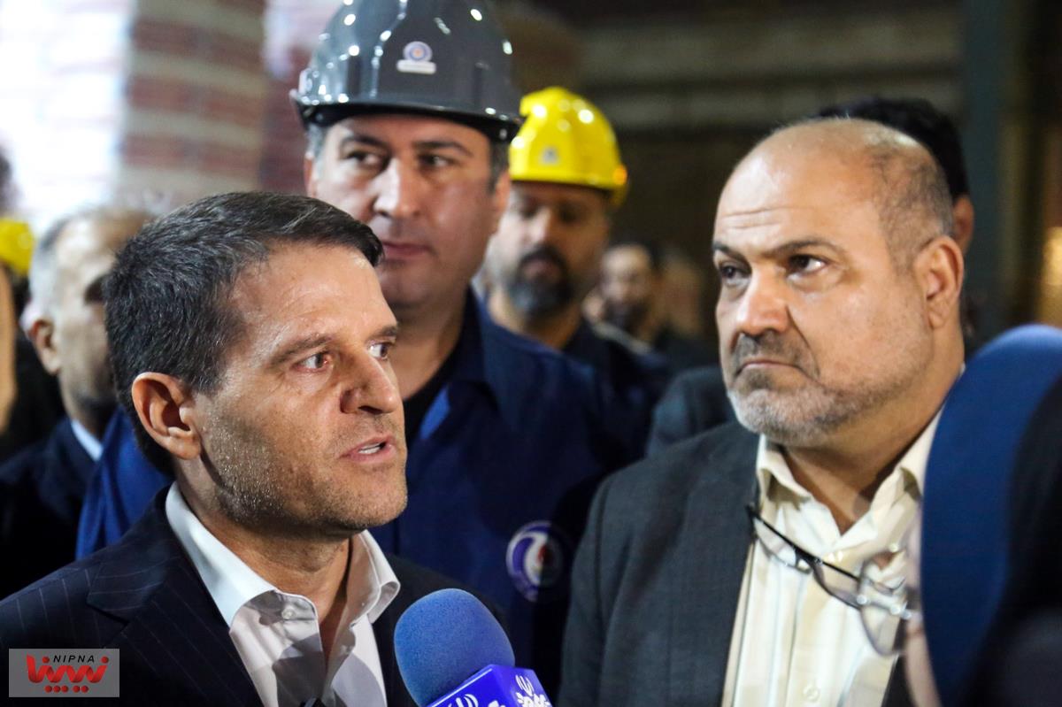 گزارش تصویری بازدید معاون وزیر نفت و مدیرعامل شرکت ملی صنایع پتروشیمی از پتروشیمی آبادان 2