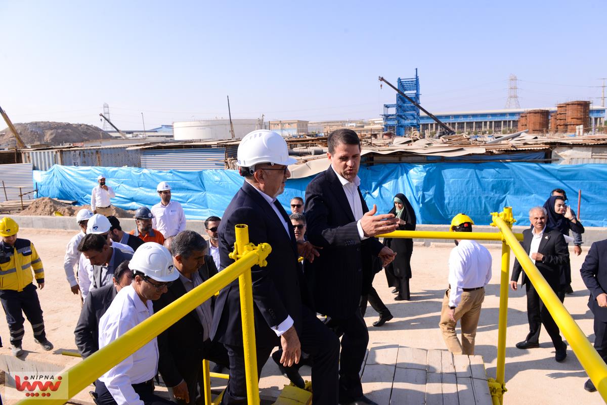 گزارش تصویری بازدید معاون وزیر نفت و مدیرعامل شرکت ملی صنایع پتروشیمی از پتروشیمی پتروناد آسیا 20