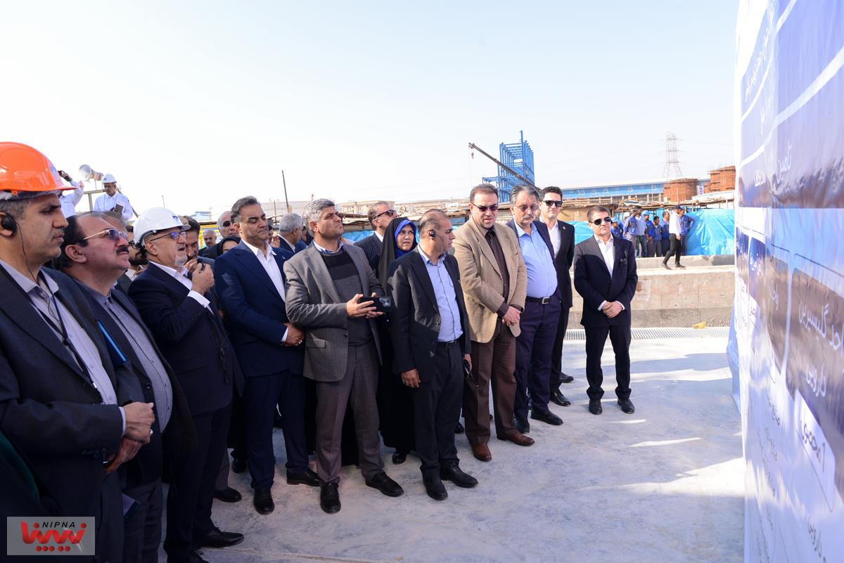گزارش تصویری بازدید معاون وزیر نفت و مدیرعامل شرکت ملی صنایع پتروشیمی از پتروشیمی پتروناد آسیا 18