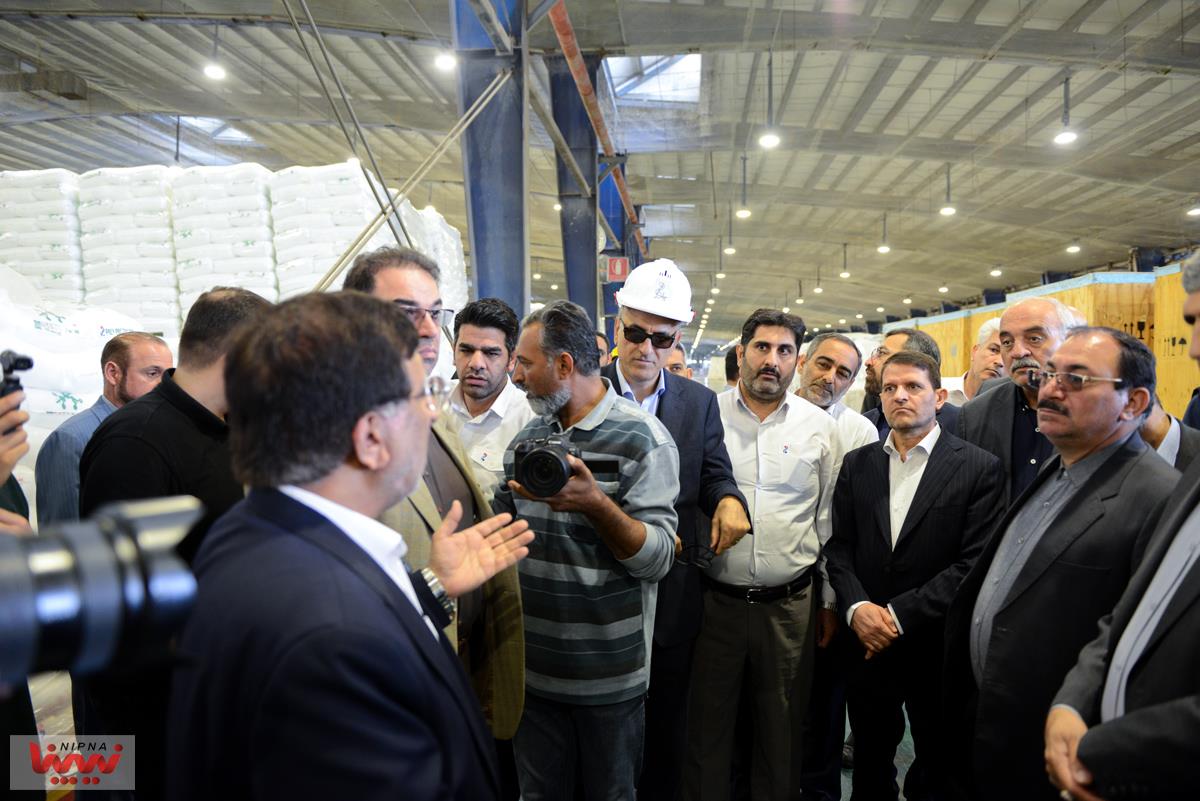 گزارش تصویری بازدید معاون وزیر نفت و مدیرعامل شرکت ملی صنایع پتروشیمی از پتروشیمی مارون 13