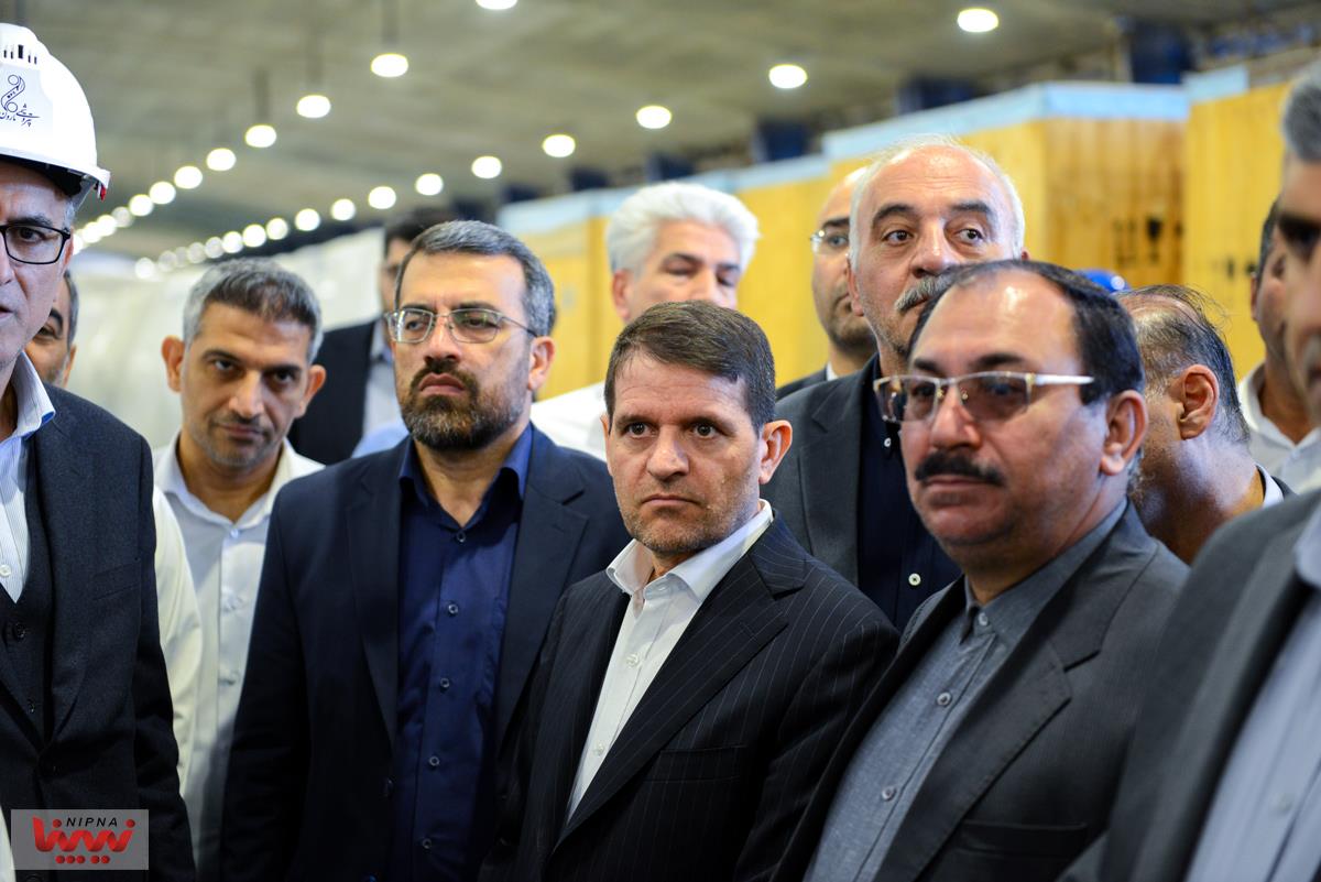 گزارش تصویری بازدید معاون وزیر نفت و مدیرعامل شرکت ملی صنایع پتروشیمی از پتروشیمی مارون 12
