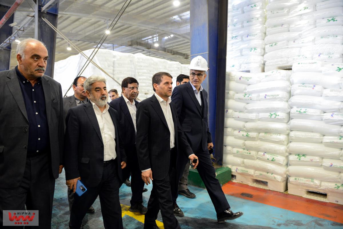 گزارش تصویری بازدید معاون وزیر نفت و مدیرعامل شرکت ملی صنایع پتروشیمی از پتروشیمی مارون 10