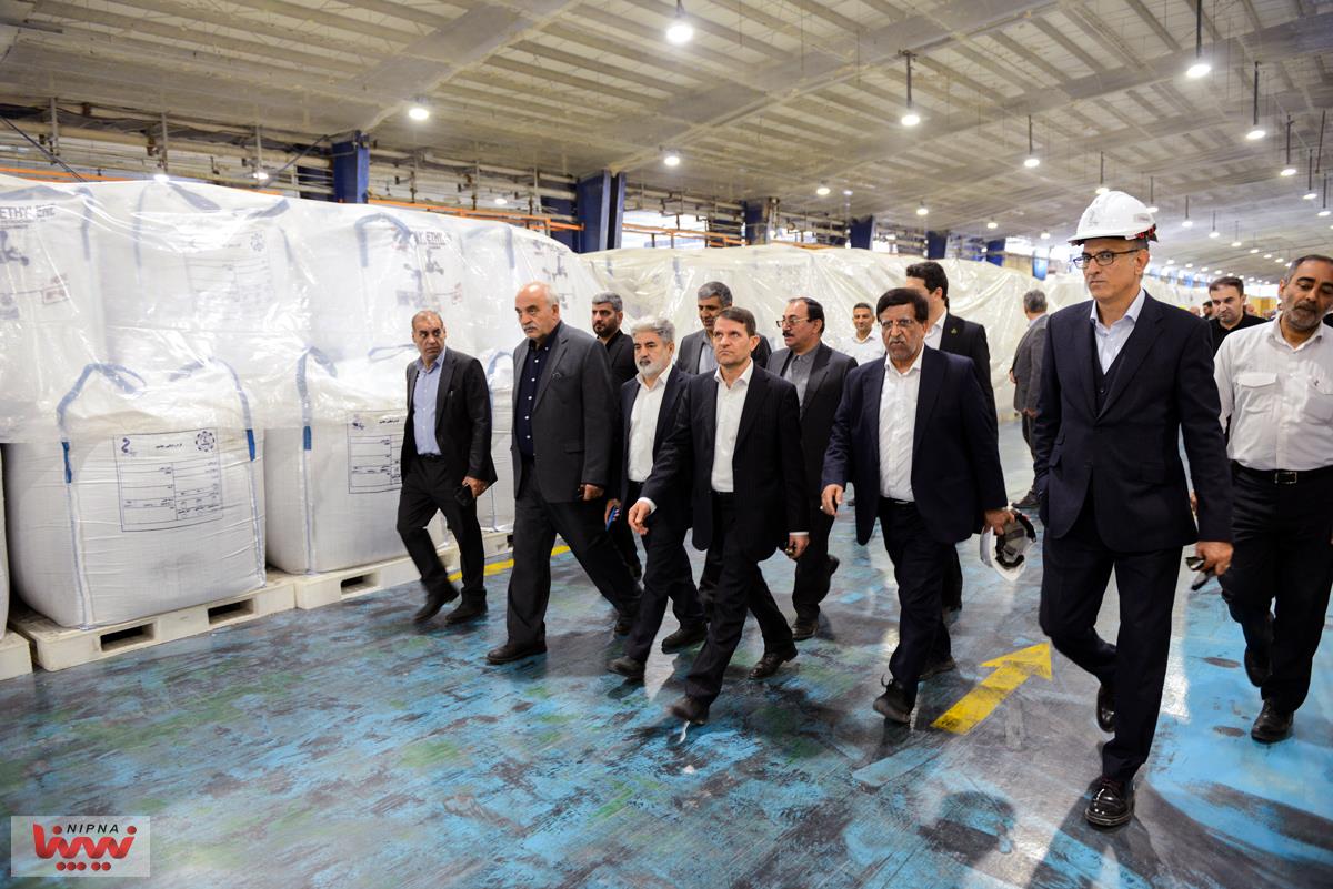 گزارش تصویری بازدید معاون وزیر نفت و مدیرعامل شرکت ملی صنایع پتروشیمی از پتروشیمی مارون 8
