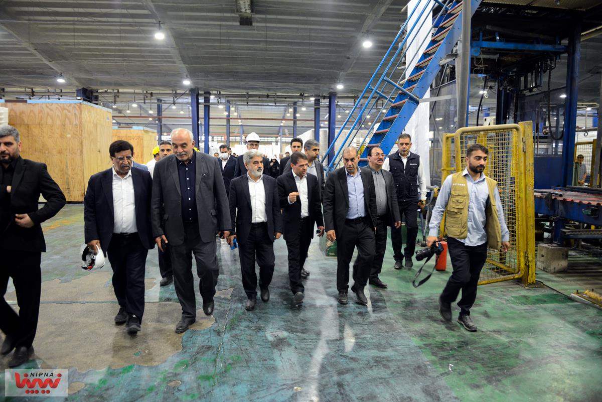 گزارش تصویری بازدید معاون وزیر نفت و مدیرعامل شرکت ملی صنایع پتروشیمی از پتروشیمی مارون 5